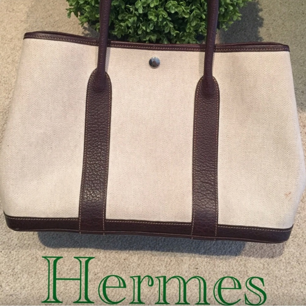 Hermes Garden Party Bag (Poshmark will authenticate bags over $500)